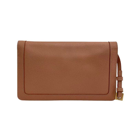 フェンディ FENDI マンマバゲット レザー ショルダーバッグ カーフ ピンク WS2943