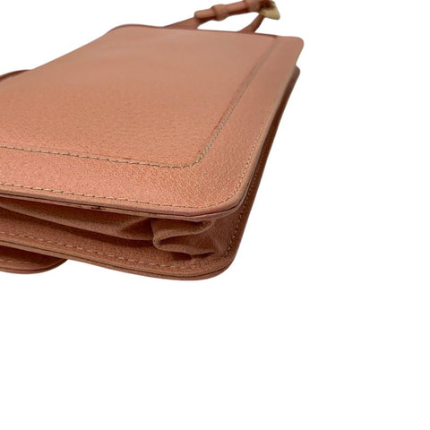 フェンディ FENDI マンマバゲット レザー ショルダーバッグ カーフ ピンク WS2943