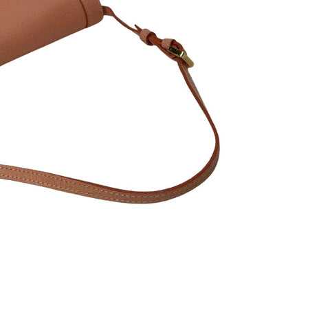 フェンディ FENDI マンマバゲット レザー ショルダーバッグ カーフ ピンク WS2943