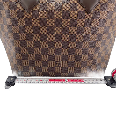 LOUIS VUITTON Damier Saleya PM Handbag Brown WS30000