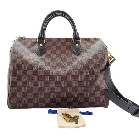 LOUIS VUITTON Speedy Bandoulière 30 Boston bag Brown WS30002
