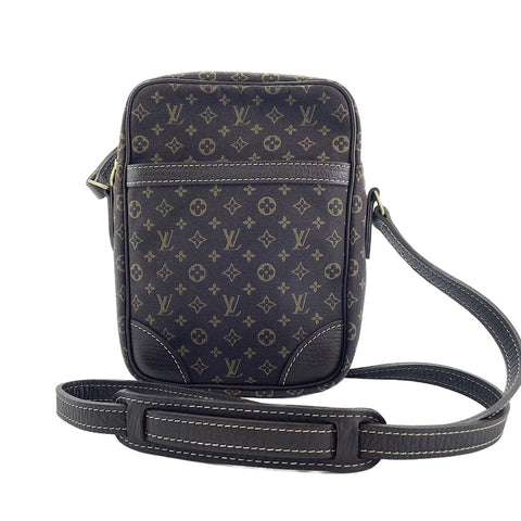 LOUIS VUITTON Danube Shoulder Bag Brown WS30003