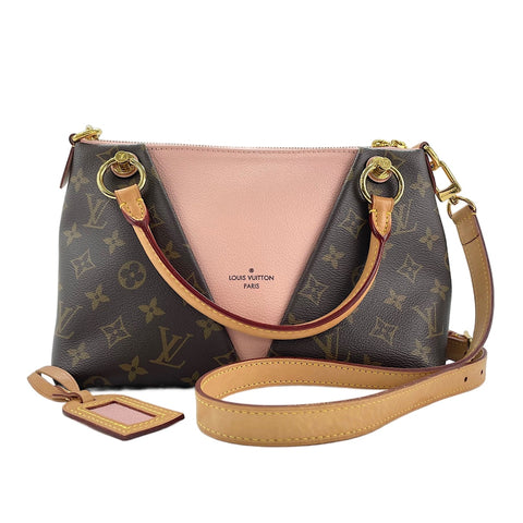 LOUIS VUITTON V Tote BB Sac à main Marron WS30004
