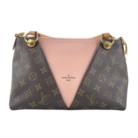 LOUIS VUITTON V Tote BB Sac à main Marron WS30004