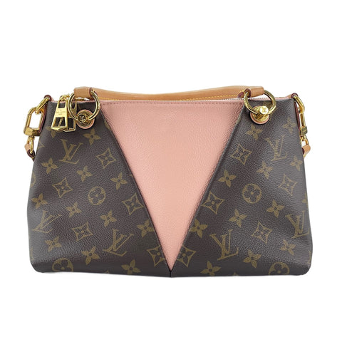 LOUIS VUITTON V Tote BB Sac à main Marron WS30004