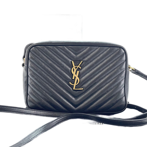 YVES SAINT LAURENT Camera bag Shoulder Bag black WS30007