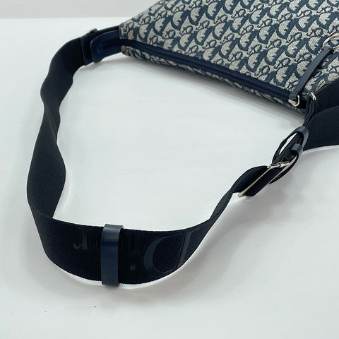 Christian Dior Trotter Shoulder Bag Navy WS30008