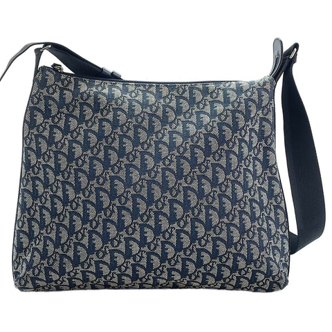 Christian Dior Trotter Shoulder Bag Navy WS30008