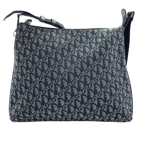 Christian Dior Trotter Shoulder Bag Navy WS30008