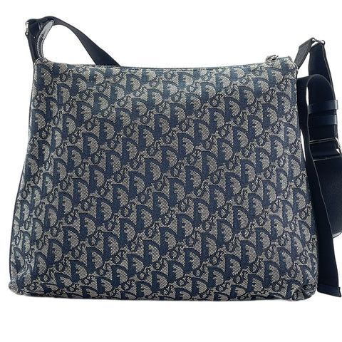 Christian Dior Trotter Shoulder Bag Navy WS30008