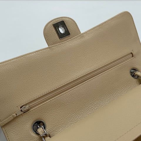 CHANEL Matelassé 25 Shoulder Bag beige WS30009