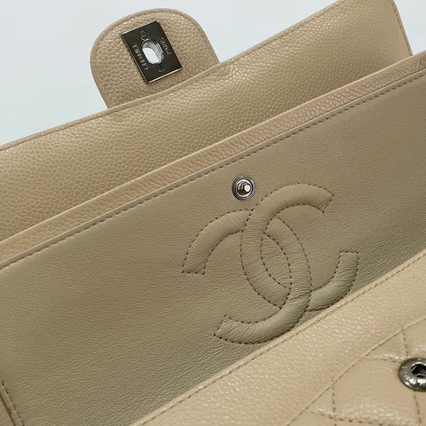 CHANEL Matelassé 25 Shoulder Bag beige WS30009