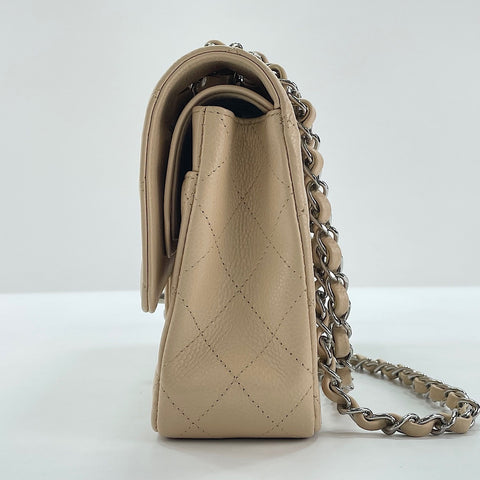 CHANEL Matelassé 25 Shoulder Bag beige WS30009