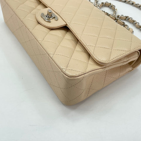CHANEL Matelassé 25 Shoulder Bag beige WS30009