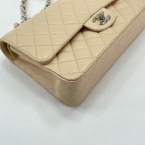 CHANEL Matelassé 25 Shoulder Bag beige WS30009
