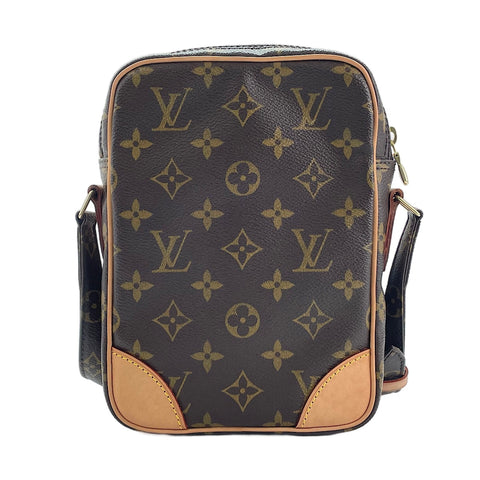 LOUIS VUITTON Danube Shoulder Bag Brown WS30010