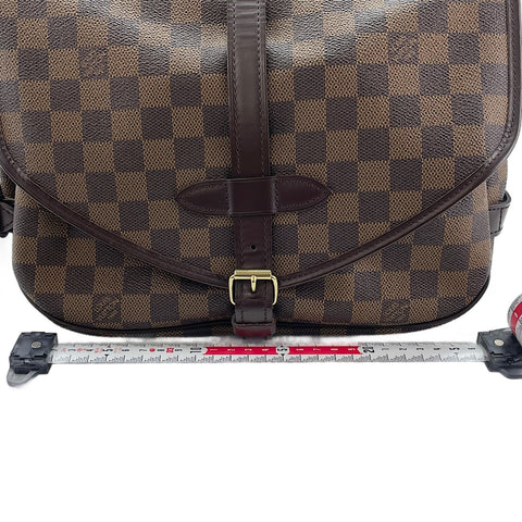 LOUIS VUITTON Saumur 30 Shoulder Bag Brown WS30011
