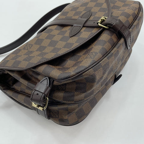 LOUIS VUITTON Saumur 30 Shoulder Bag Brown WS30011