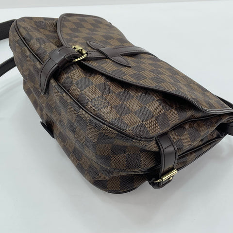 LOUIS VUITTON Saumur 30 Shoulder Bag Brown WS30011