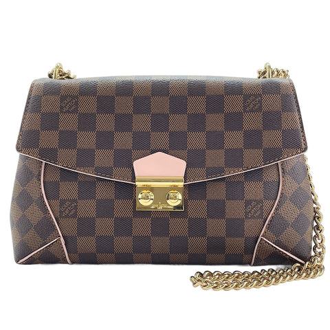 LOUIS VUITTON Kaisa Clutch Shoulder Bag Brown WS30013