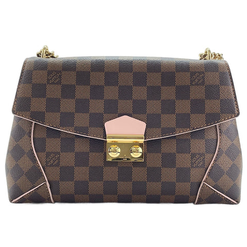 LOUIS VUITTON Kaisa Clutch Shoulder Bag Brown WS30013