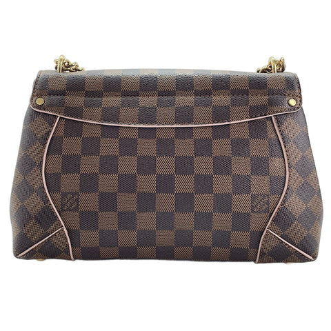 LOUIS VUITTON Kaisa Clutch Shoulder Bag Brown WS30013