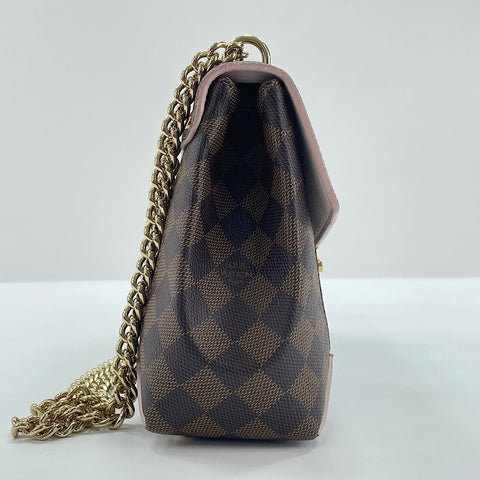 LOUIS VUITTON Kaisa Clutch Shoulder Bag Brown WS30013
