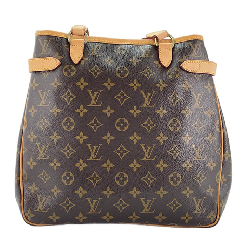 LOUIS VUITTON Batignolles Vertical Tote Bag Brown WS30015