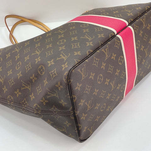 LOUIS VUITTON Neverfull My LOUIS VUITTON Heritage MM Tote Bag Brown WS30016