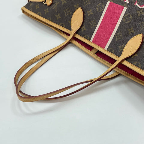 LOUIS VUITTON Neverfull My LOUIS VUITTON Heritage MM Tote Bag Brown WS30016