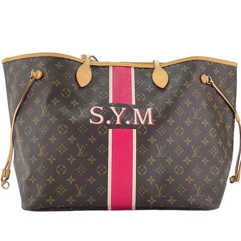 LOUIS VUITTON Neverfull My LOUIS VUITTON Heritage MM Tote Bag Brown WS30016