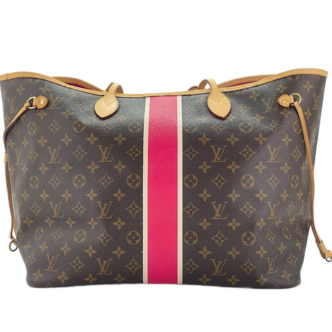 LOUIS VUITTON Neverfull My LOUIS VUITTON Heritage MM Tote Bag Brown WS30016