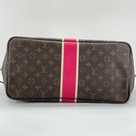 LOUIS VUITTON Neverfull My LOUIS VUITTON Heritage MM Tote Bag Brown WS30016