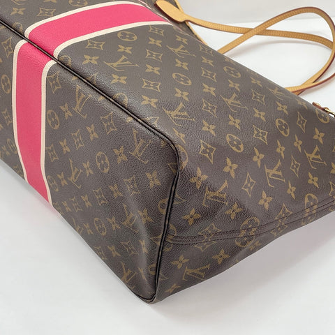 LOUIS VUITTON Neverfull My LOUIS VUITTON Heritage MM Tote Bag Brown WS30016