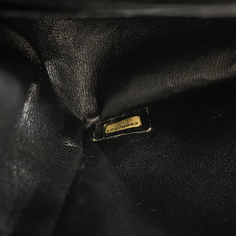CHANEL Mini Matelassé Shoulder Bag black WS30020