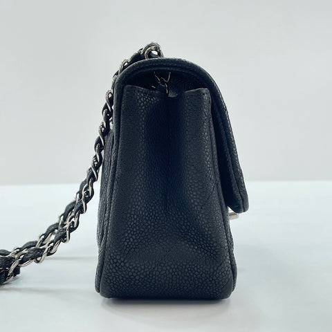CHANEL Mini Matelassé Shoulder Bag black WS30020