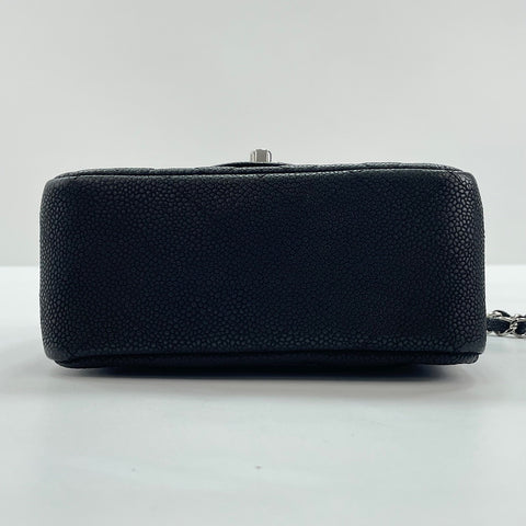 CHANEL Mini Matelassé Shoulder Bag black WS30020