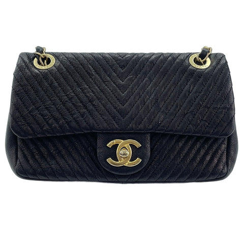CHANEL Shoulder Bag black WS30026