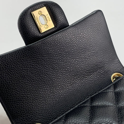 CHANEL Mini Matelassé Shoulder Bag black WS30027