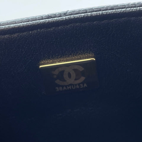 CHANEL Mini Matelassé Shoulder Bag black WS30027