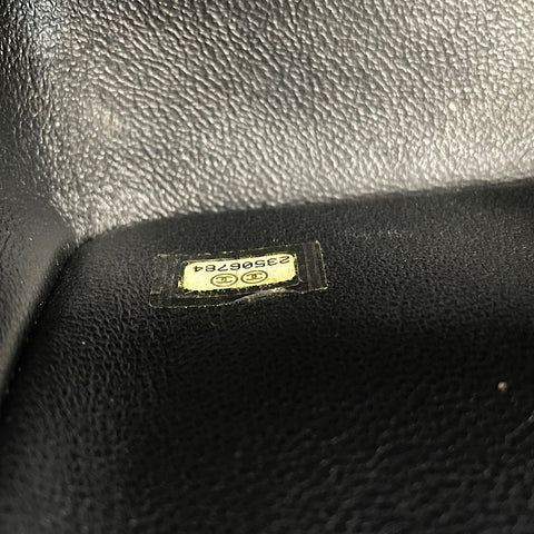 CHANEL Mini Matelassé Shoulder Bag black WS30028