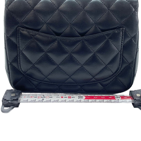 CHANEL Mini Matelassé Shoulder Bag black WS30028