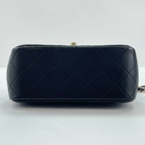 CHANEL Mini Matelassé Shoulder Bag black WS30028