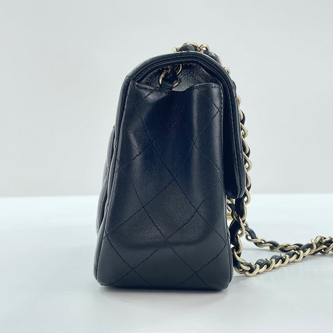 CHANEL Mini Matelassé Shoulder Bag black WS30029