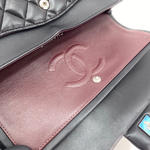 CHANEL Matelassé 25 Shoulder Bag black WS30030