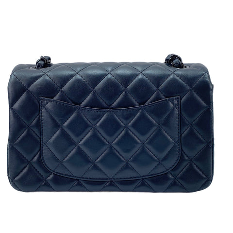 CHANEL Mini Matelassé Shoulder Bag black WS30031