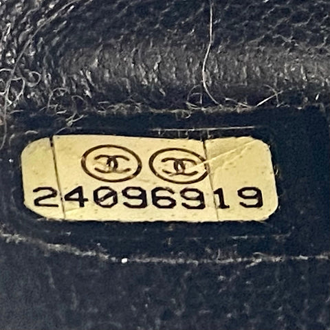 CHANEL Matelassé Shoulder Bag black WS30032