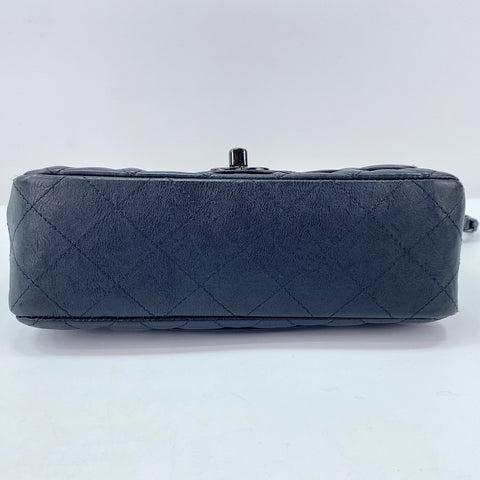 CHANEL Matelassé Shoulder Bag black WS30032