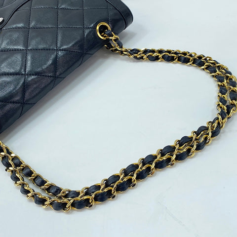 CHANEL Matelassé 28 Shoulder Bag black WS30037