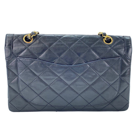 CHANEL Matelassé 28 Shoulder Bag black WS30037